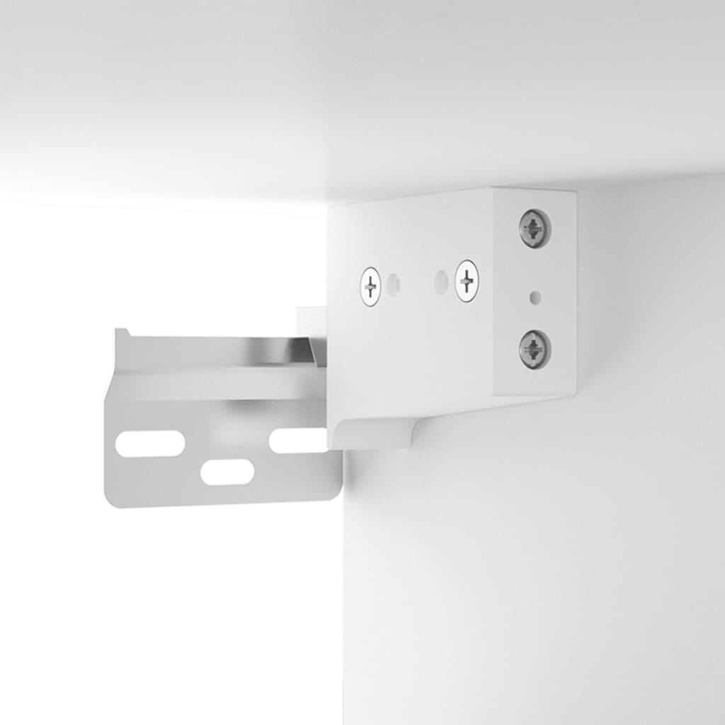 Armoires murales 2 pcs Blanc 60x36,5x35 cm Bois d'ingénierie - XIOS