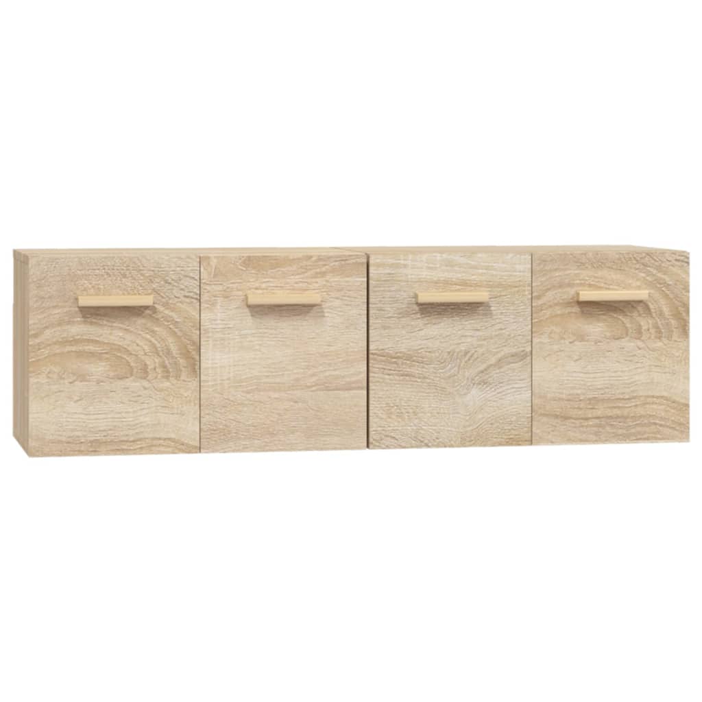 Armoires murales 2 pcs Chêne sonoma 60x36,5x35 cm Bois - XIOS