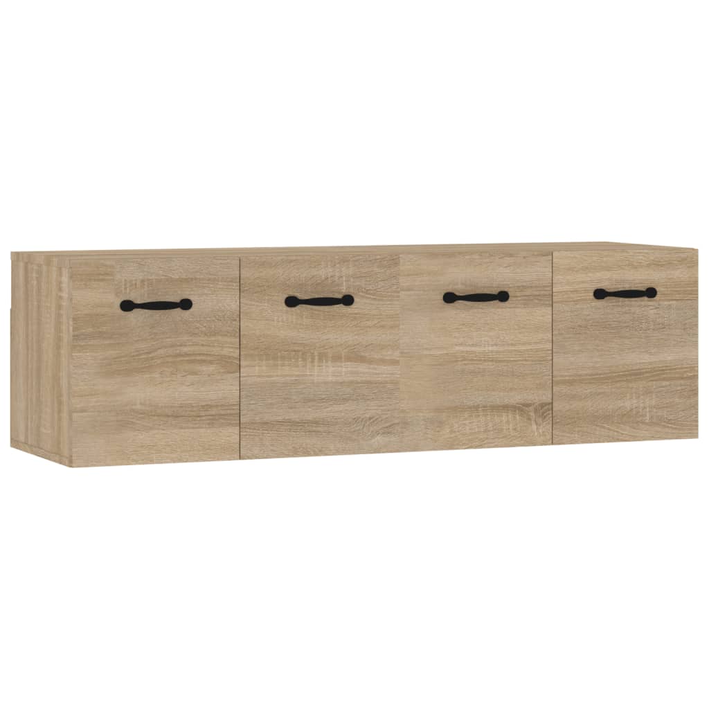 Armoires murales 2 pcs Chêne sonoma 80x35x36,5 cm Bois - XIOS