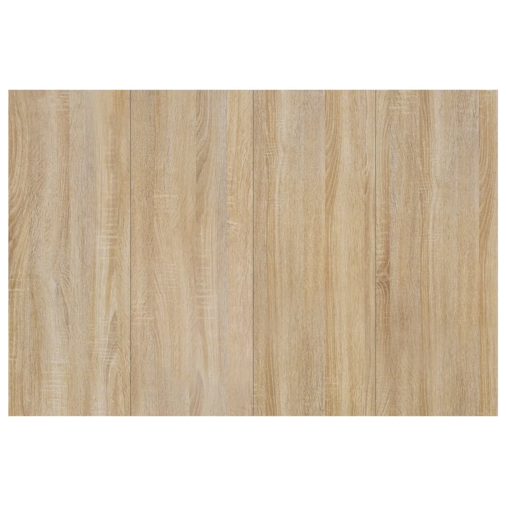 Tête de lit avec armoires Chêne sonoma Bois d'ingénierie - XIOS