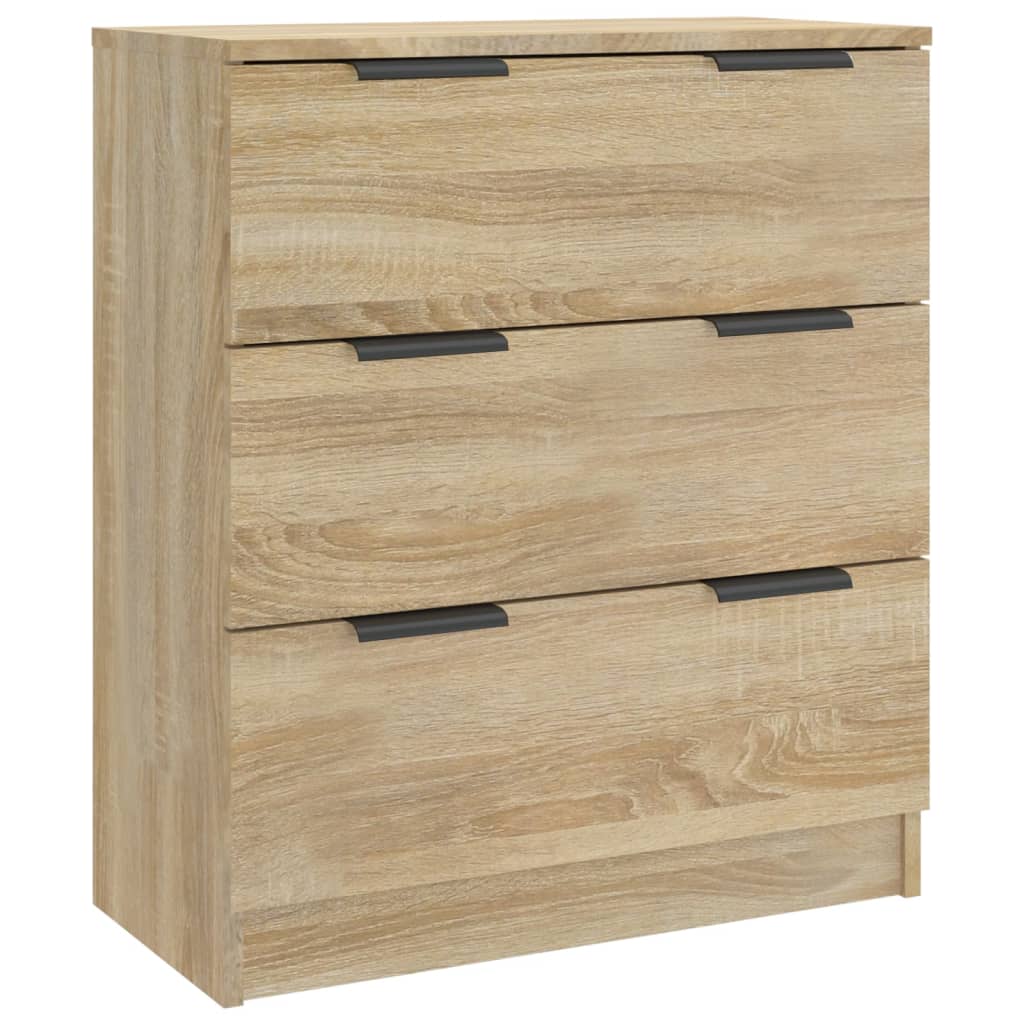 Buffets 3 pcs Chêne sonoma Bois d'ingénierie - XIOS
