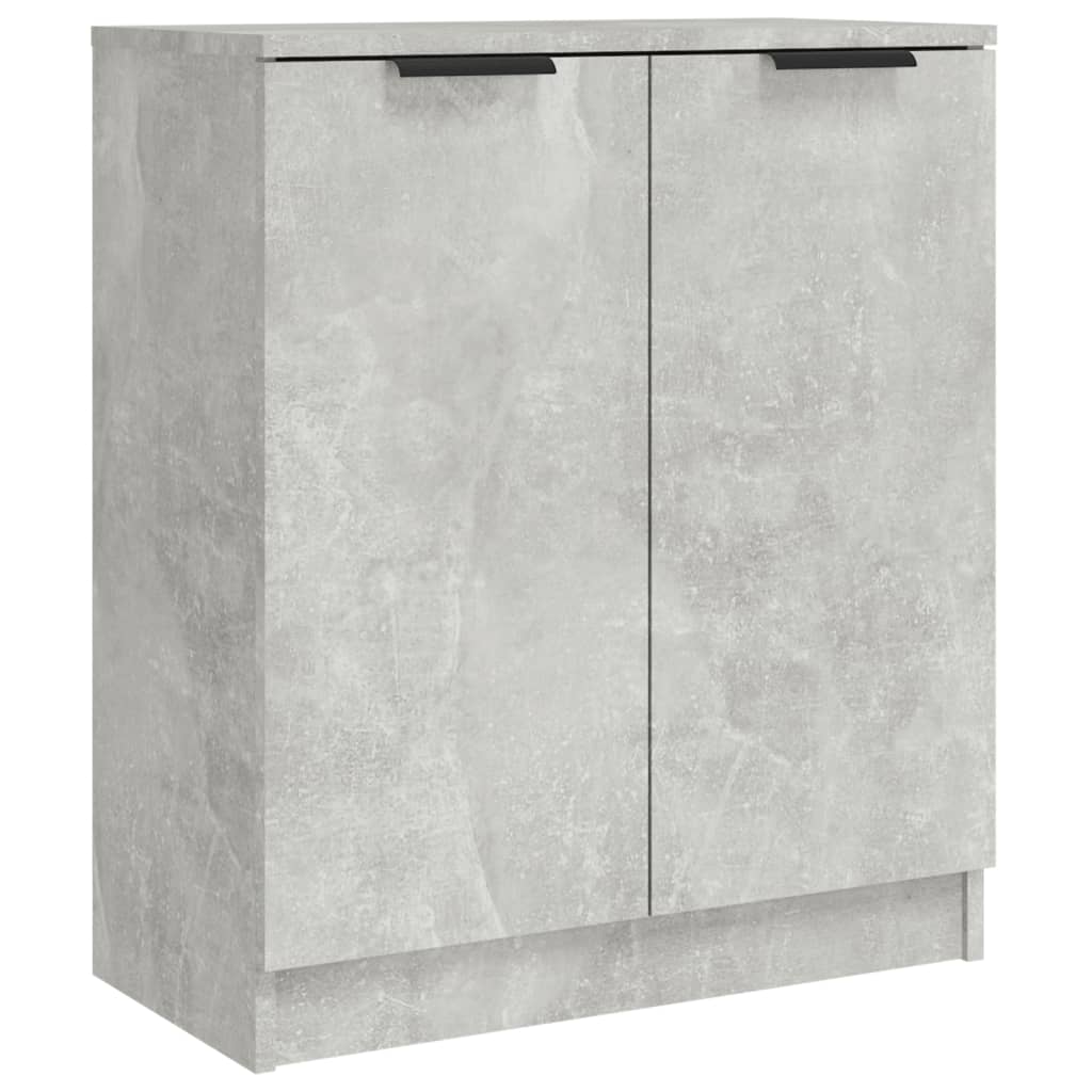 Buffets 3 pcs gris béton bois d'ingénierie - XIOS