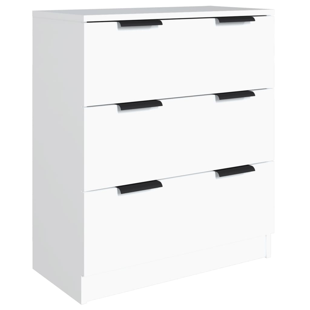 Buffets 3 pcs Blanc Bois d'ingénierie - XIOS