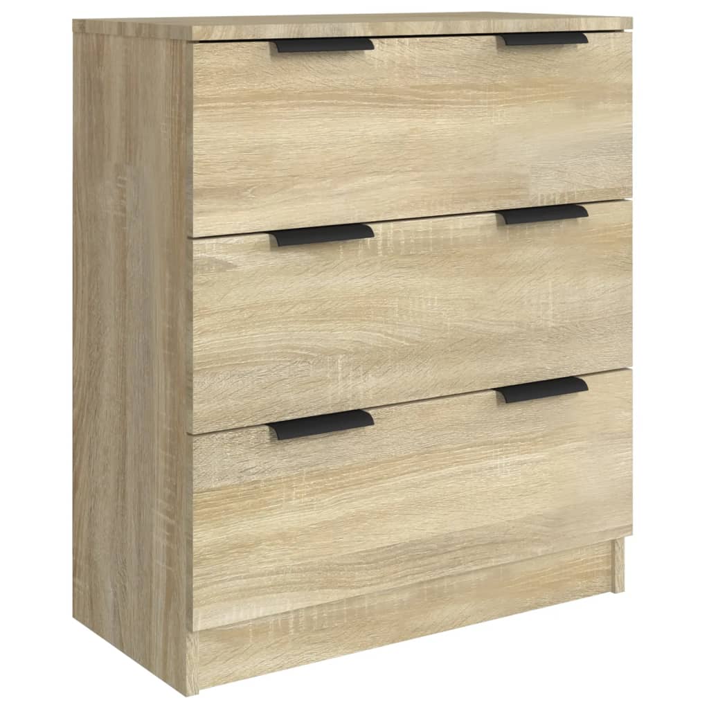 Buffets 3 pcs Chêne sonoma Bois d'ingénierie - XIOS