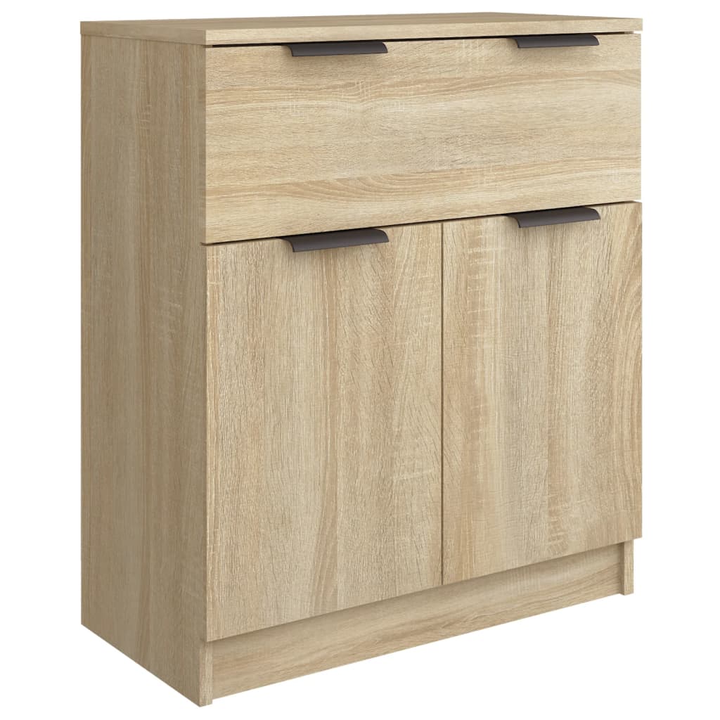 Buffets 3 pcs Chêne sonoma Bois d'ingénierie - XIOS