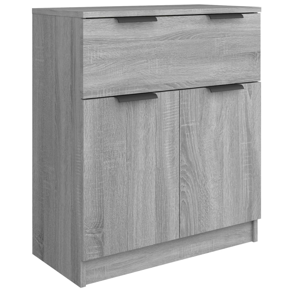 Buffets 3 pcs Sonoma gris Bois d'ingénierie - XIOS