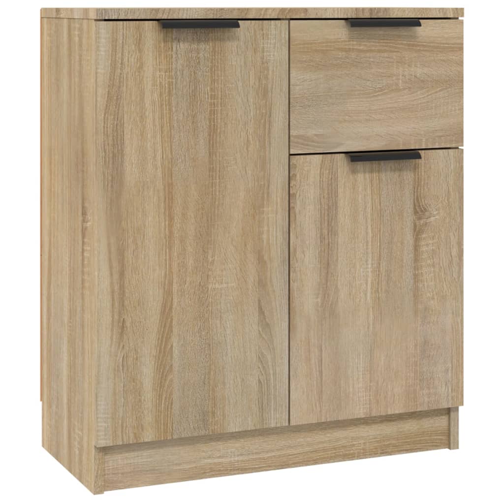 Buffets 2 pcs Chêne sonoma 60x30x70 cm Bois d'ingénierie