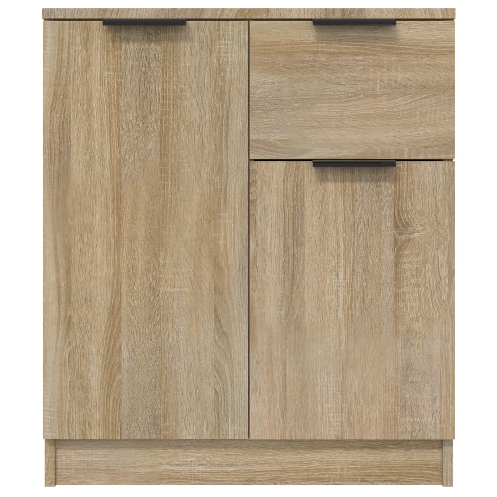 Buffets 2 pcs Chêne sonoma 60x30x70 cm Bois d'ingénierie