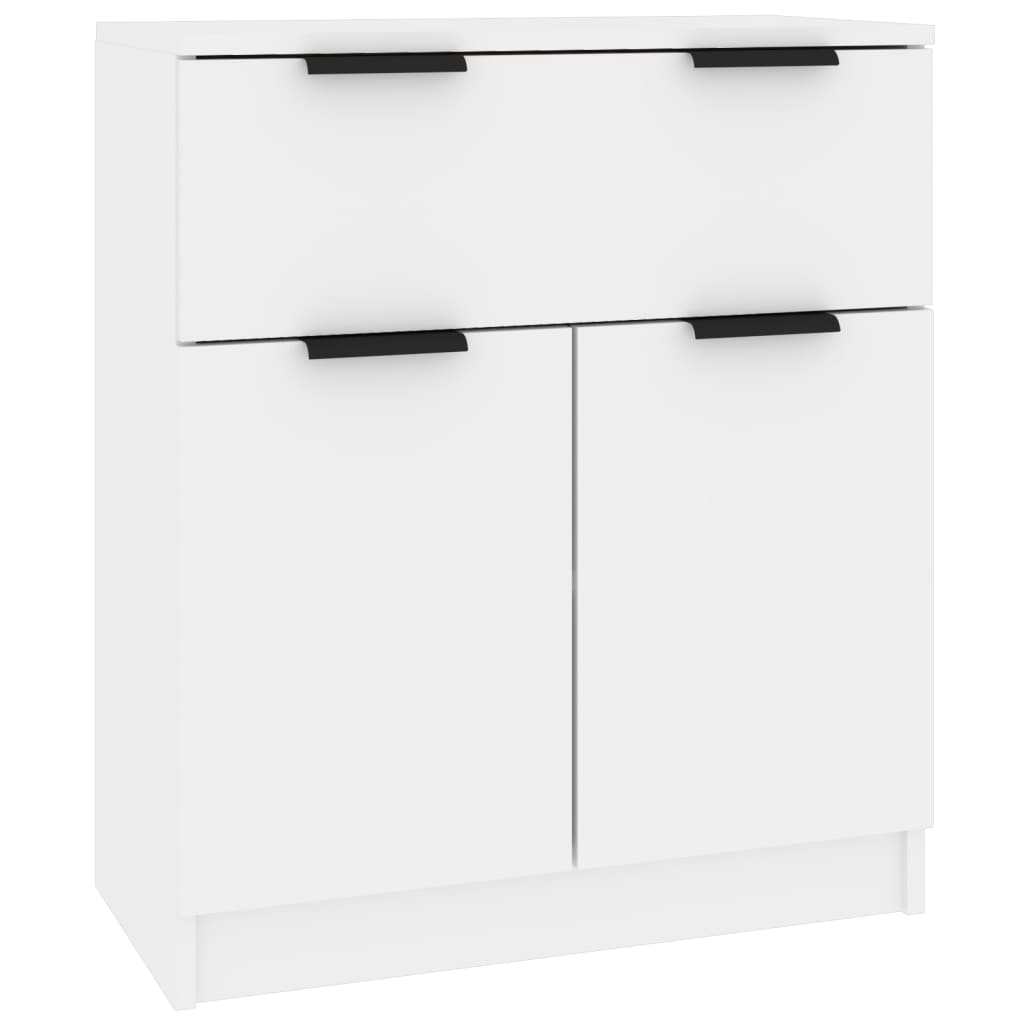 Buffets 3 pcs Blanc Bois d'ingénierie - XIOS