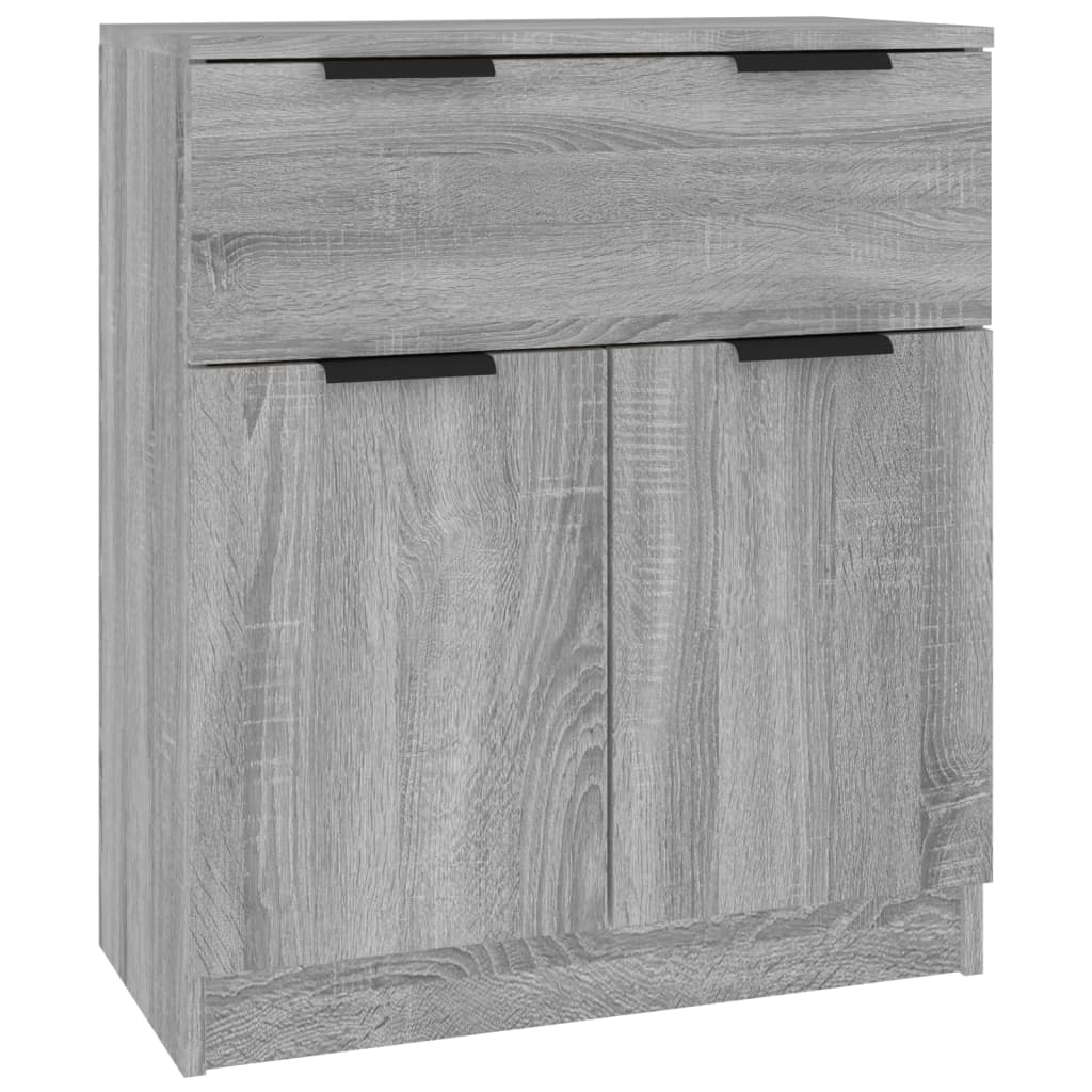 Buffets 3 pcs Sonoma gris Bois d'ingénierie - XIOS