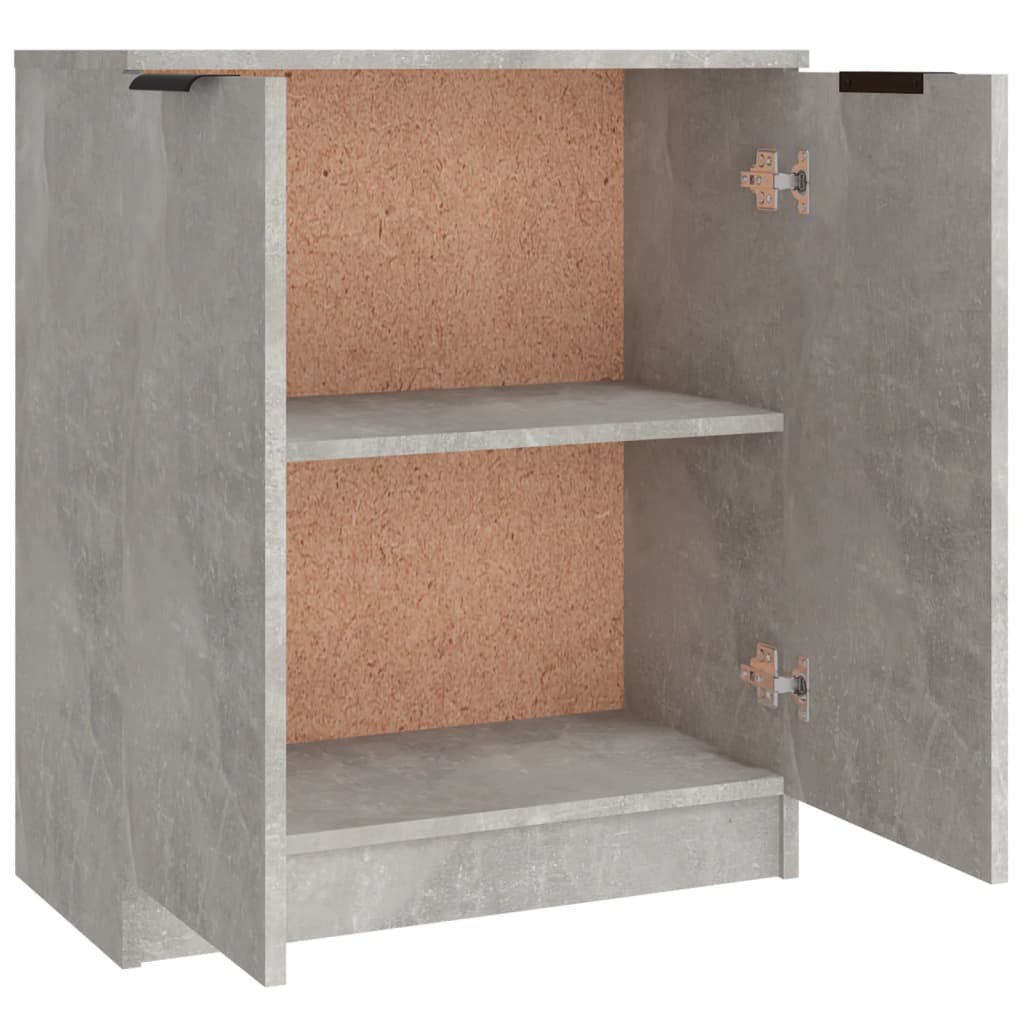 Buffets 3 pcs gris béton bois d'ingénierie - XIOS