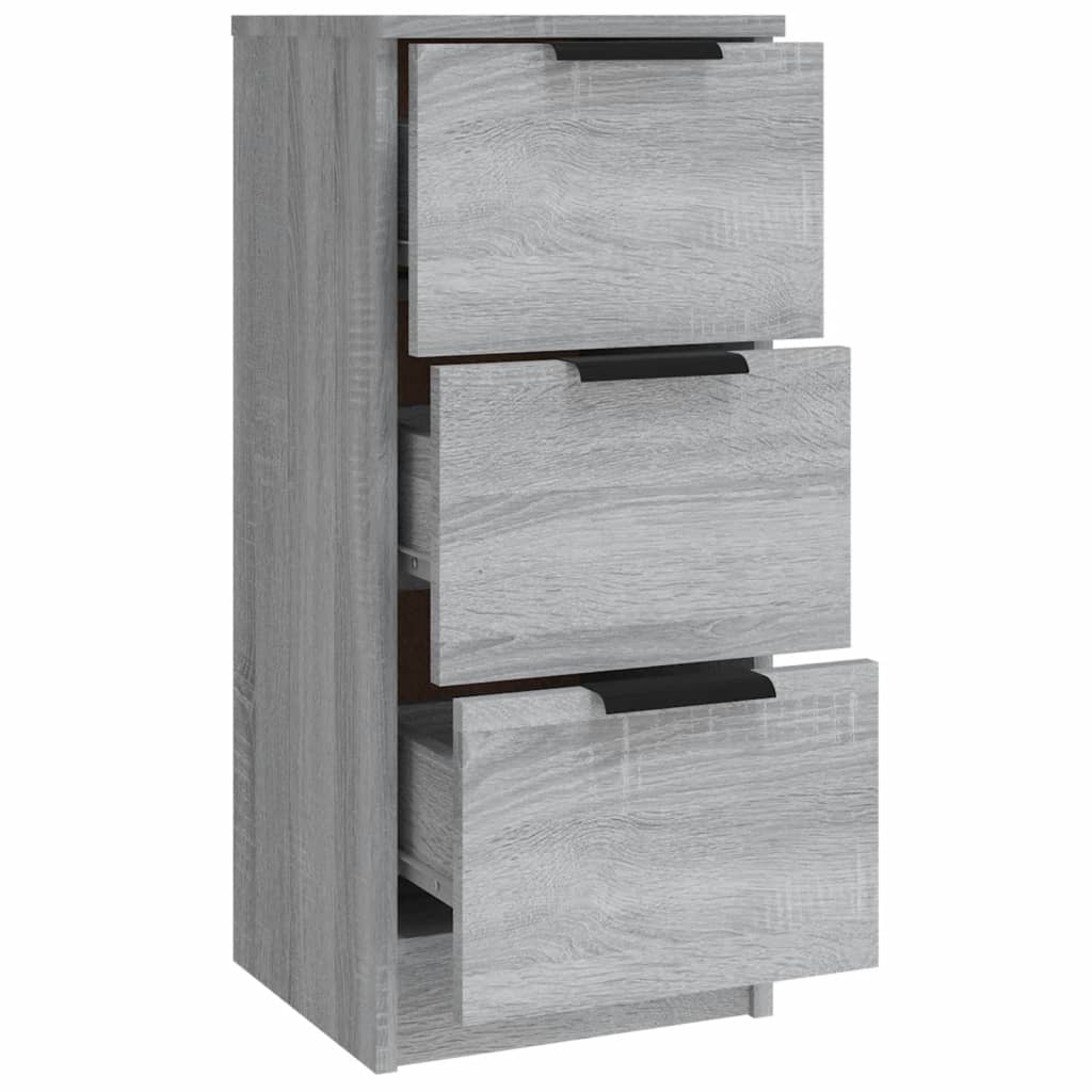 Buffets 3 pcs Sonoma gris Bois d'ingénierie - XIOS