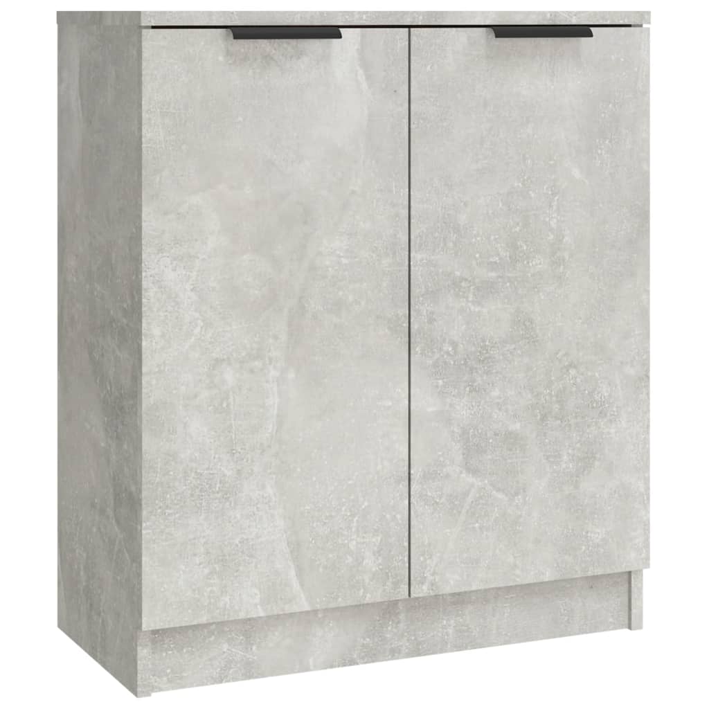 Buffets 3 pcs gris béton bois d'ingénierie - XIOS