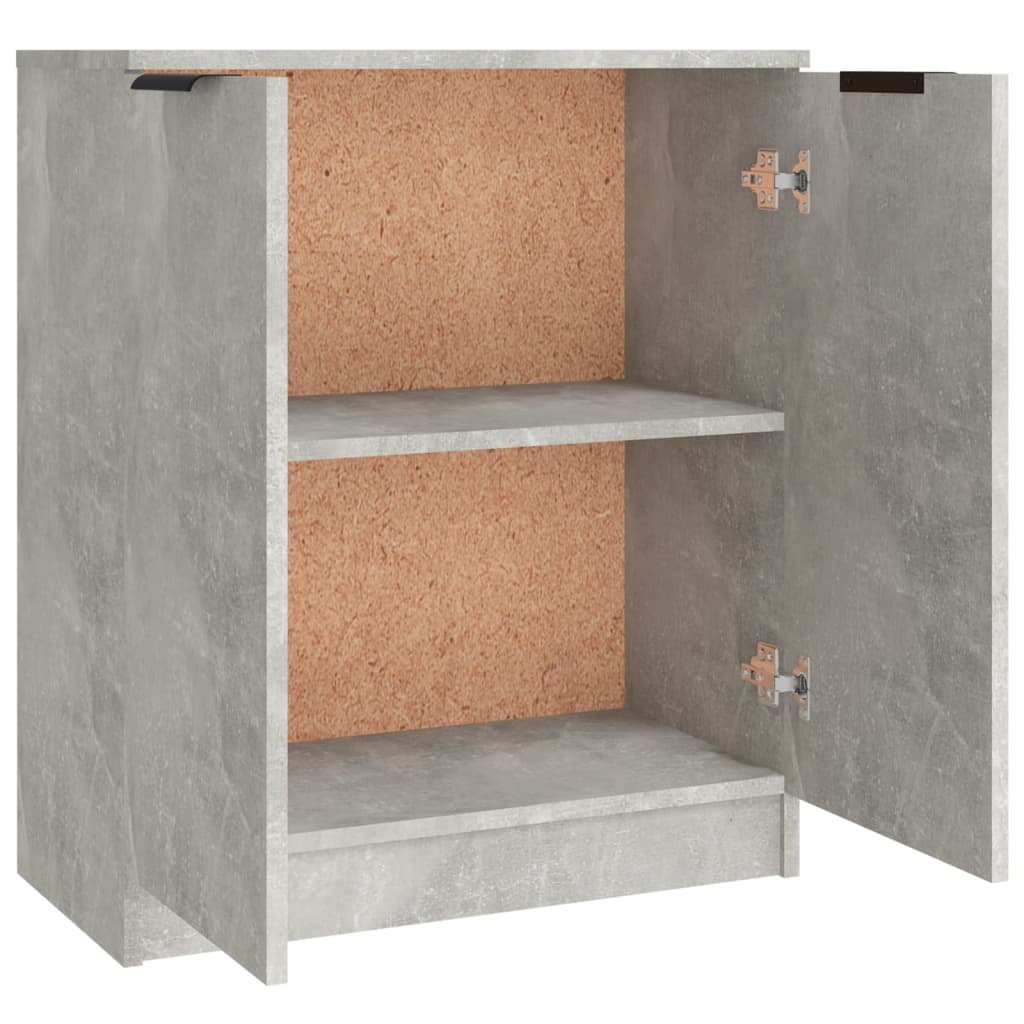 Buffets 3 pcs gris béton bois d'ingénierie - XIOS