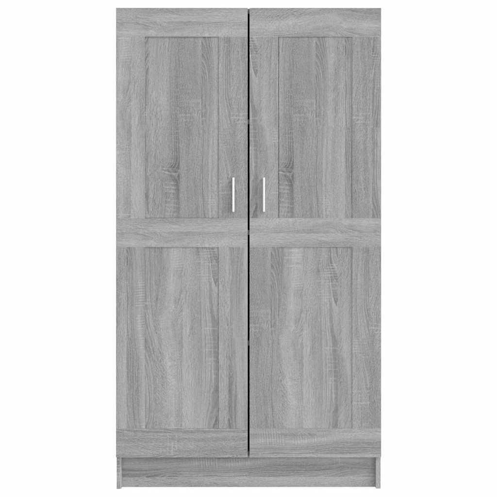Bibliothèque Sonoma gris 82,5x30,5x150 cm Bois d'ingénierie - XIOS