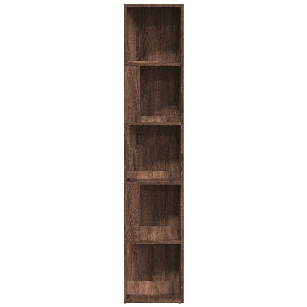 Armoire d'angle Chêne marron 33x33x164,5 cm Bois d'ingénierie - XIOS
