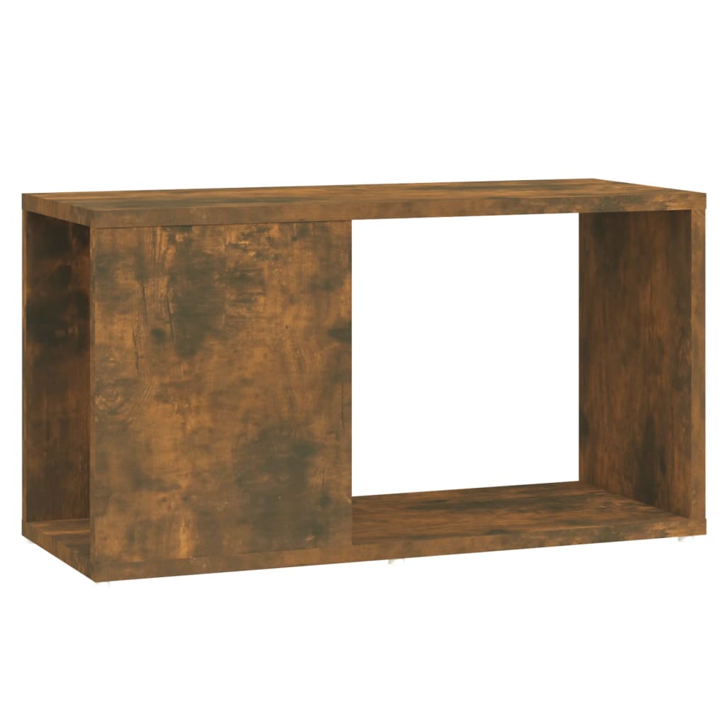 Meuble TV Chêne fumé 60x24x32 cm Bois d'ingénierie - XIOS
