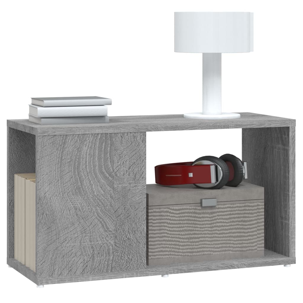 Meuble TV Sonoma gris 60x24x32 cm Bois d'ingénierie - XIOS