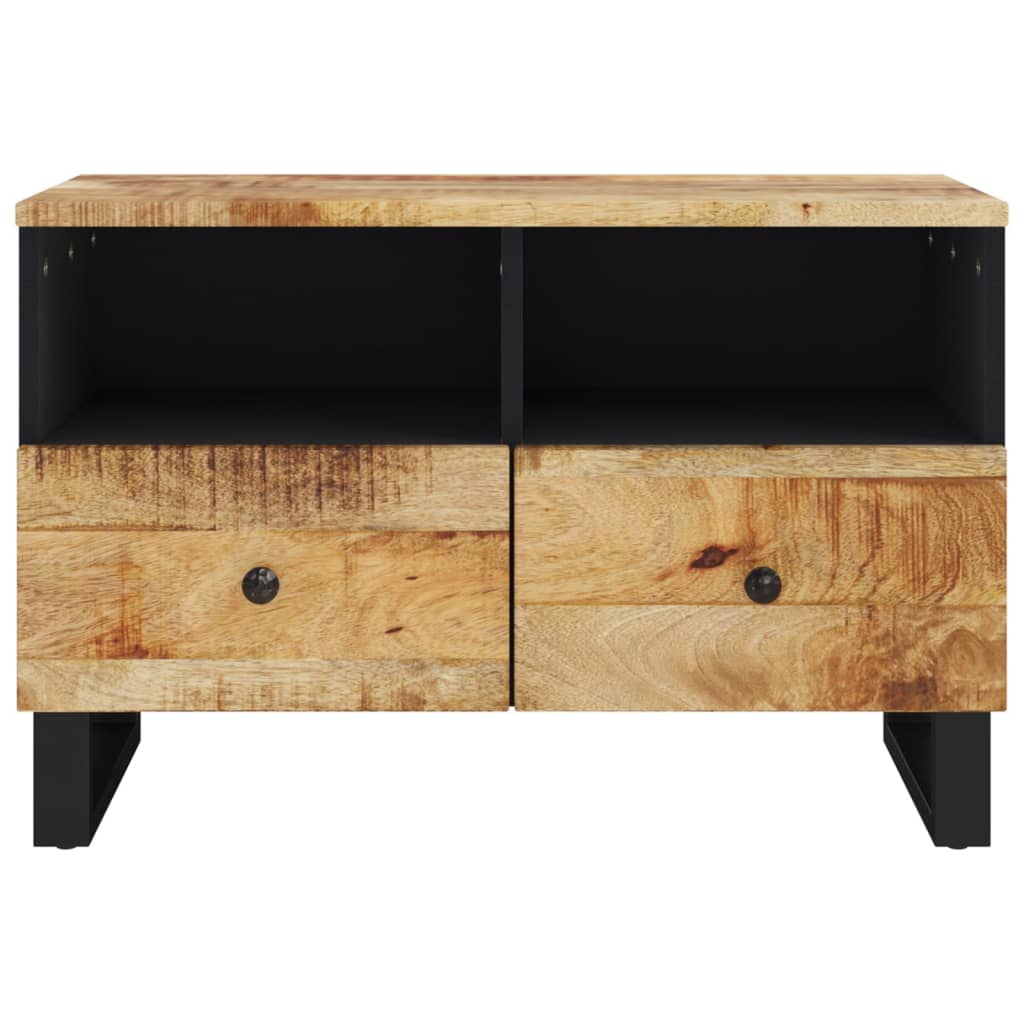 Meuble TV 70x33x46 cm Bois massif de manguier - XIOS