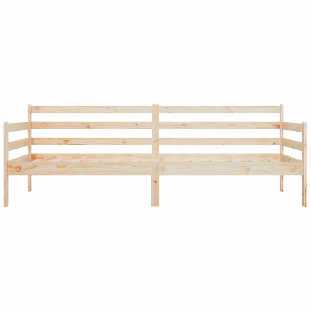 Lit de jour sans matelas 90x190 cm bois de pin massif - XIOS
