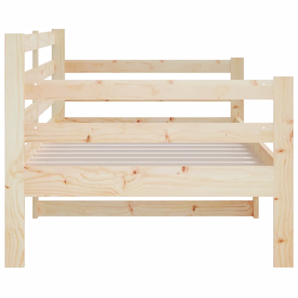 Lit de jour sans matelas 90x190 cm bois de pin massif - XIOS