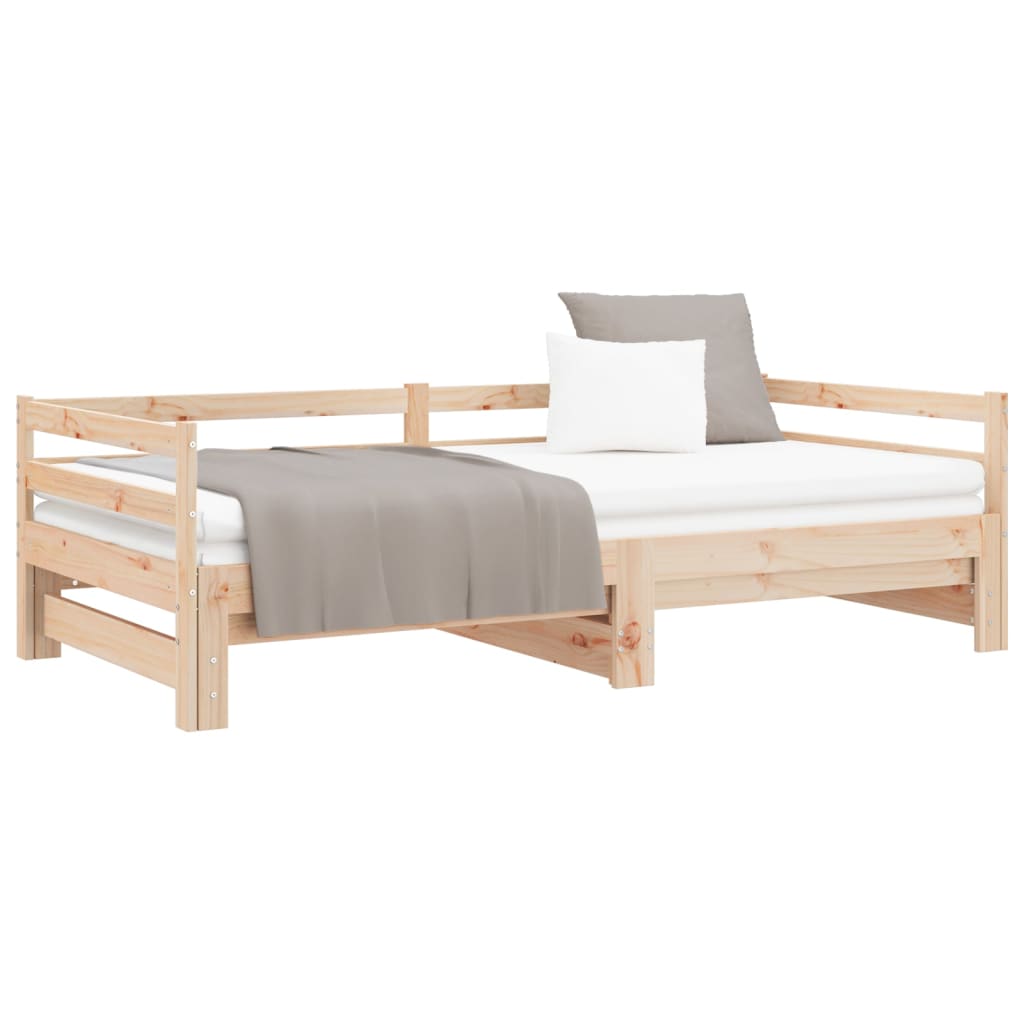Lit coulissant sans matelas 90x190 cm - XIOS