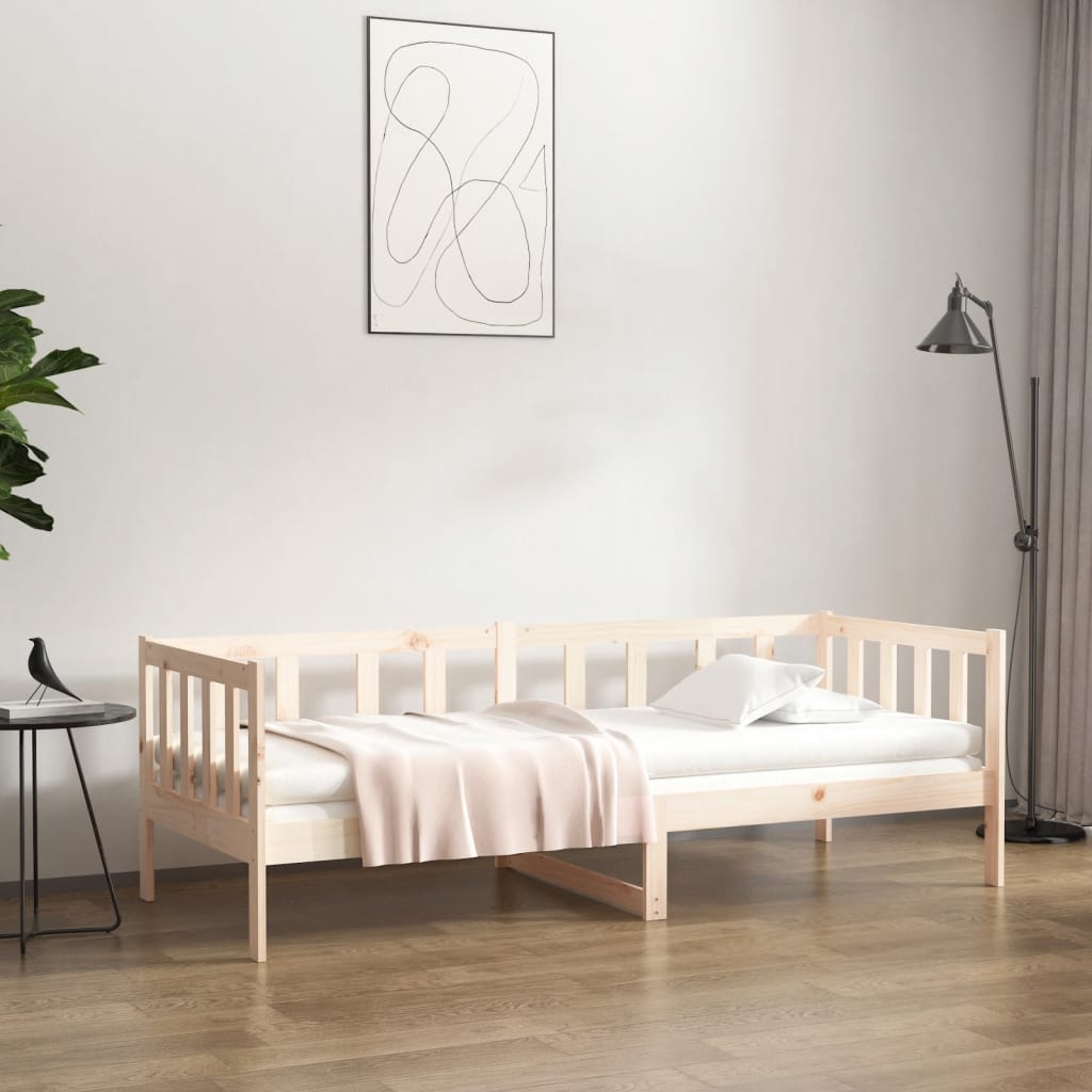 Lit de jour sans matelas 80x200 cm bois de pin massif - XIOS