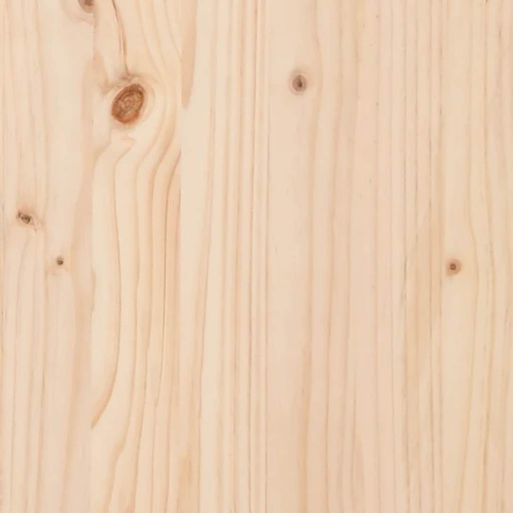 Cadre de lit sans matelas 150x200 cm bois massif - XIOS