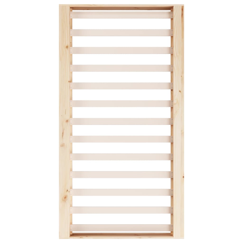 Cadre de lit sans matelas 90x190 cm bois massif - XIOS