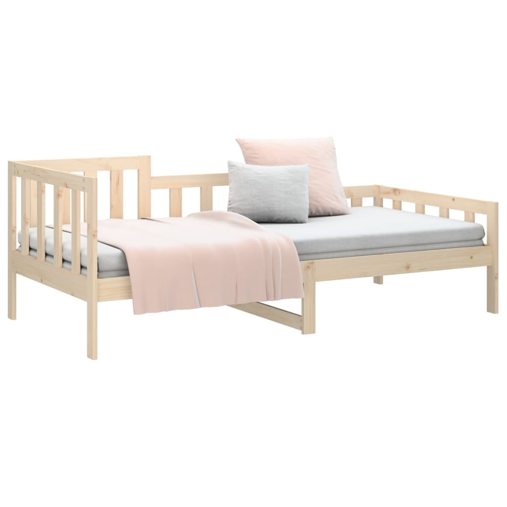 Lit de jour sans matelas 90x200 cm bois de pin massif - XIOS