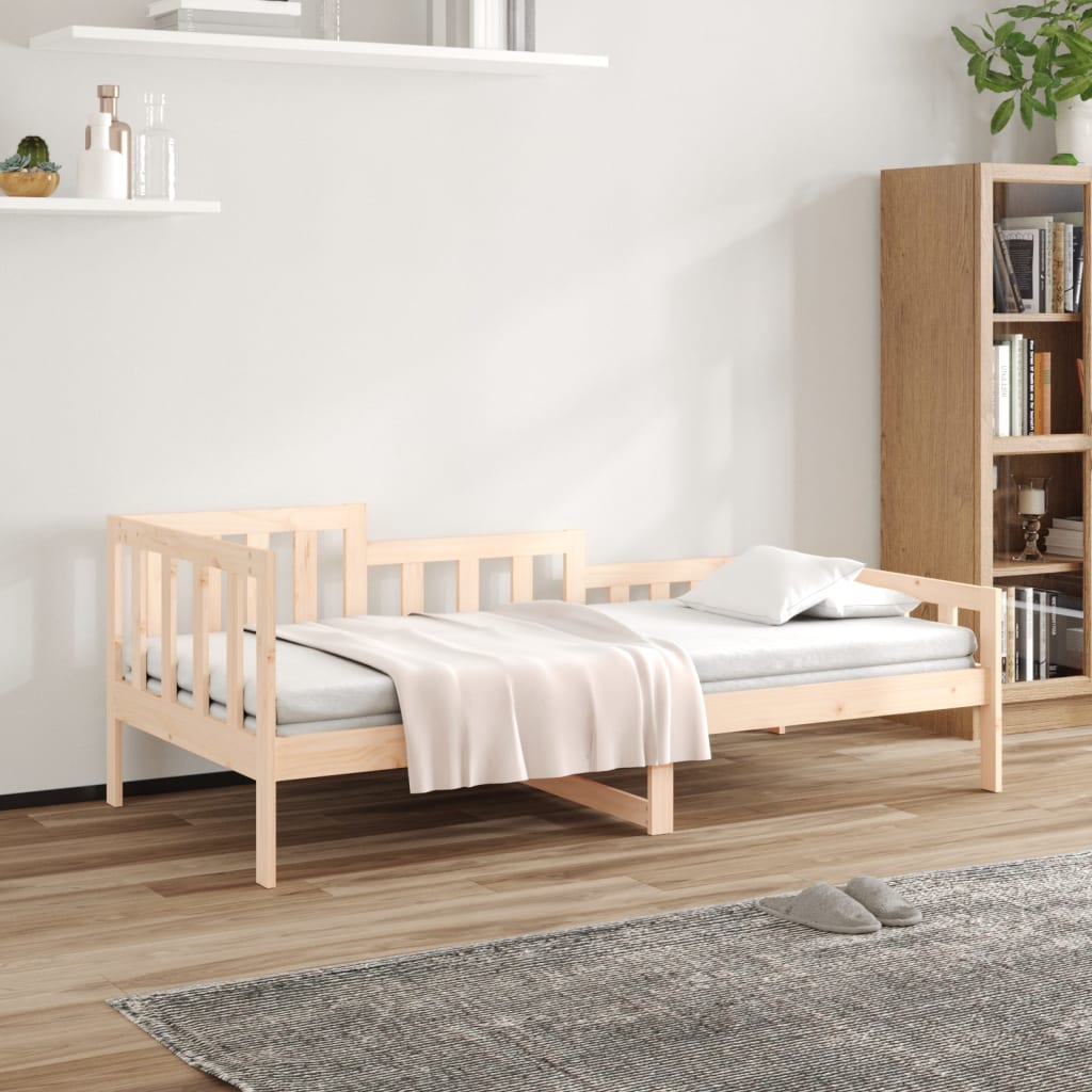 Lit de jour sans matelas 90x200 cm bois de pin massif - XIOS