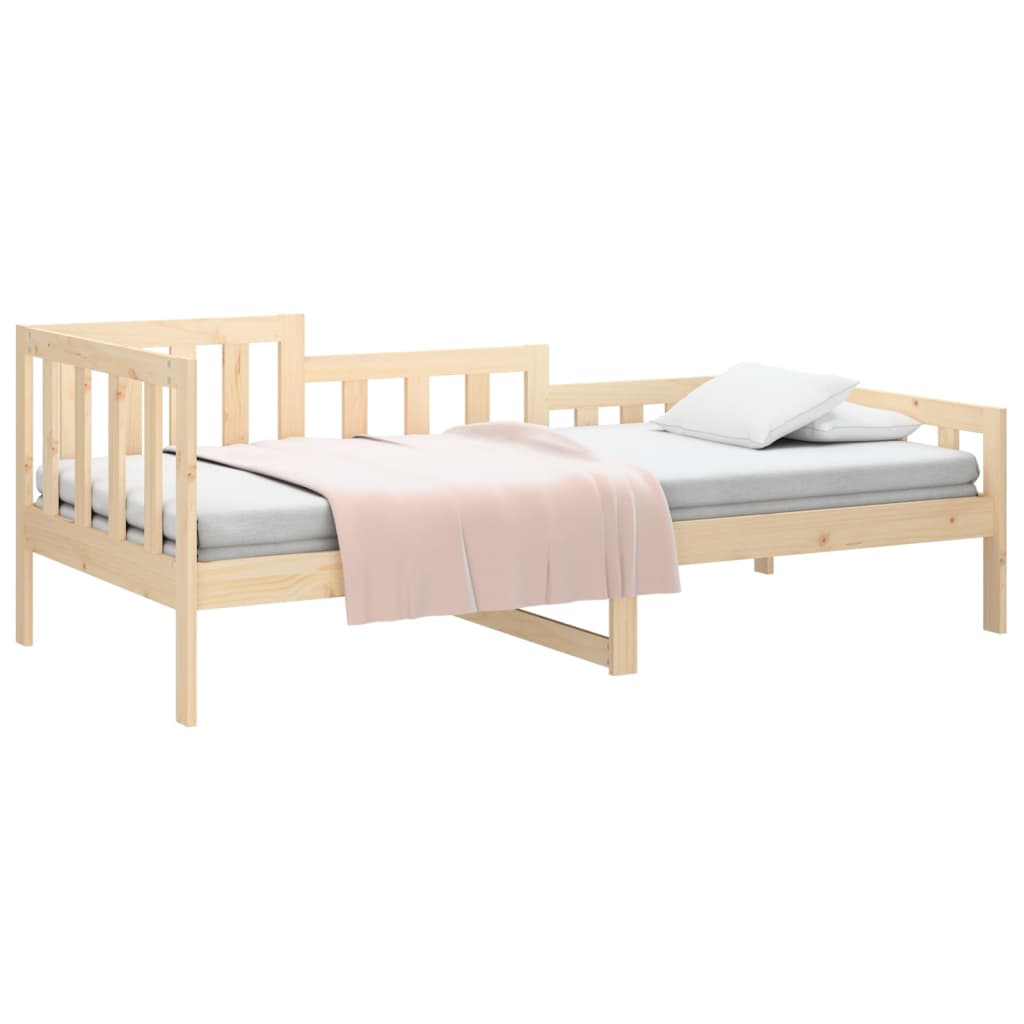Lit de jour sans matelas 90x190 cm bois de pin massif - XIOS