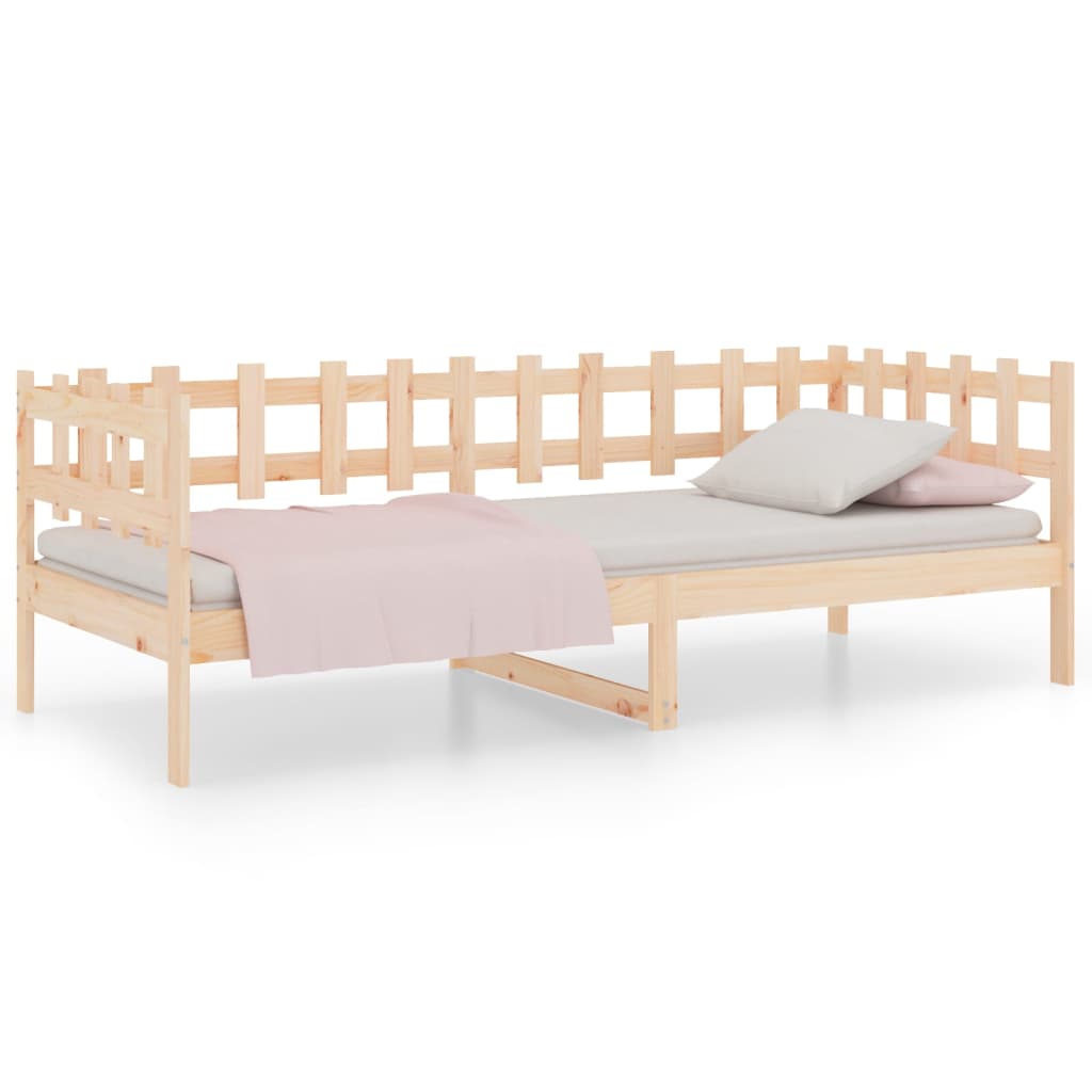 Lit de jour sans matelas 90x190 cm bois de pin massif - XIOS