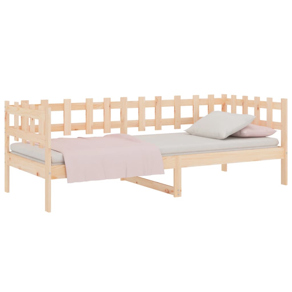 Lit de jour sans matelas 90x190 cm bois de pin massif - XIOS