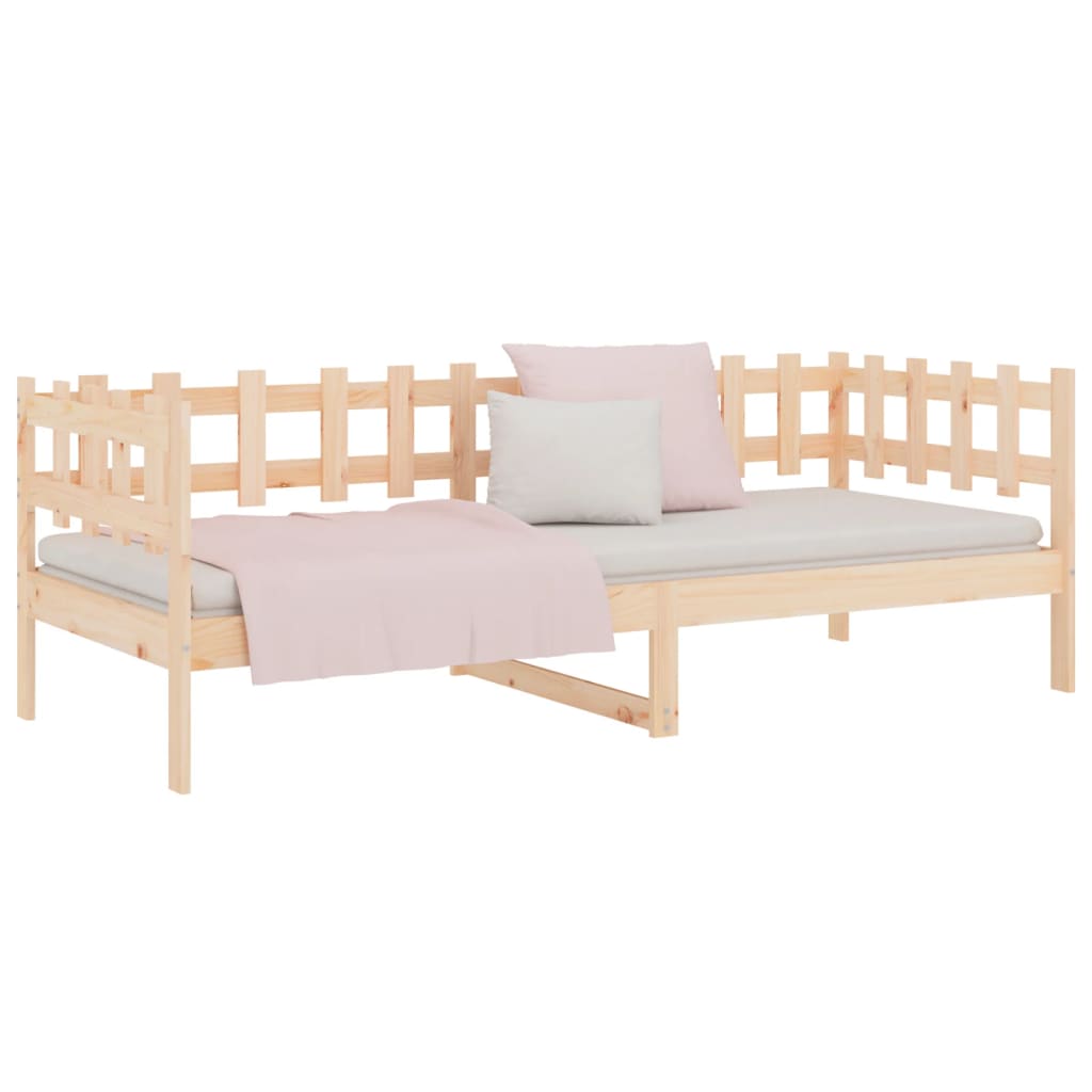 Lit de jour sans matelas 90x190 cm bois de pin massif - XIOS