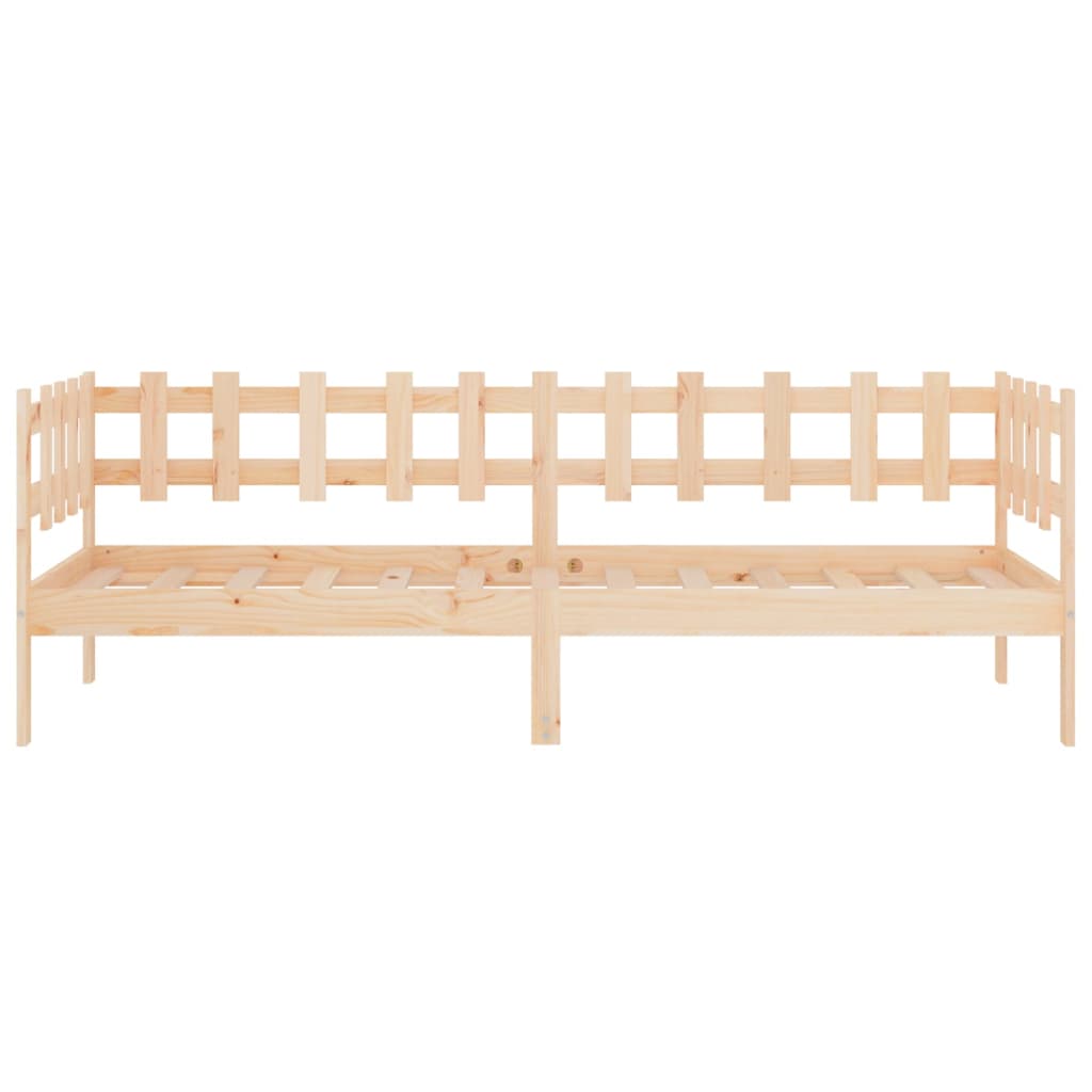 Lit de jour sans matelas 90x190 cm bois de pin massif - XIOS