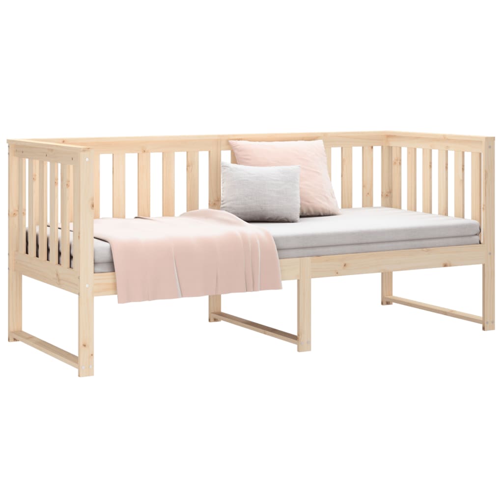 Lit de jour sans matelas 80x200 cm bois de pin massif - XIOS