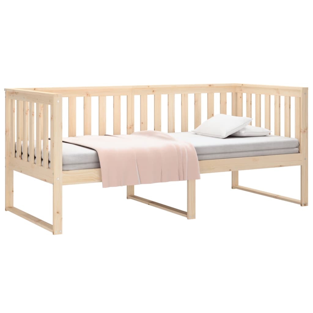 Lit de jour sans matelas 100x200 cm bois de pin massif - XIOS