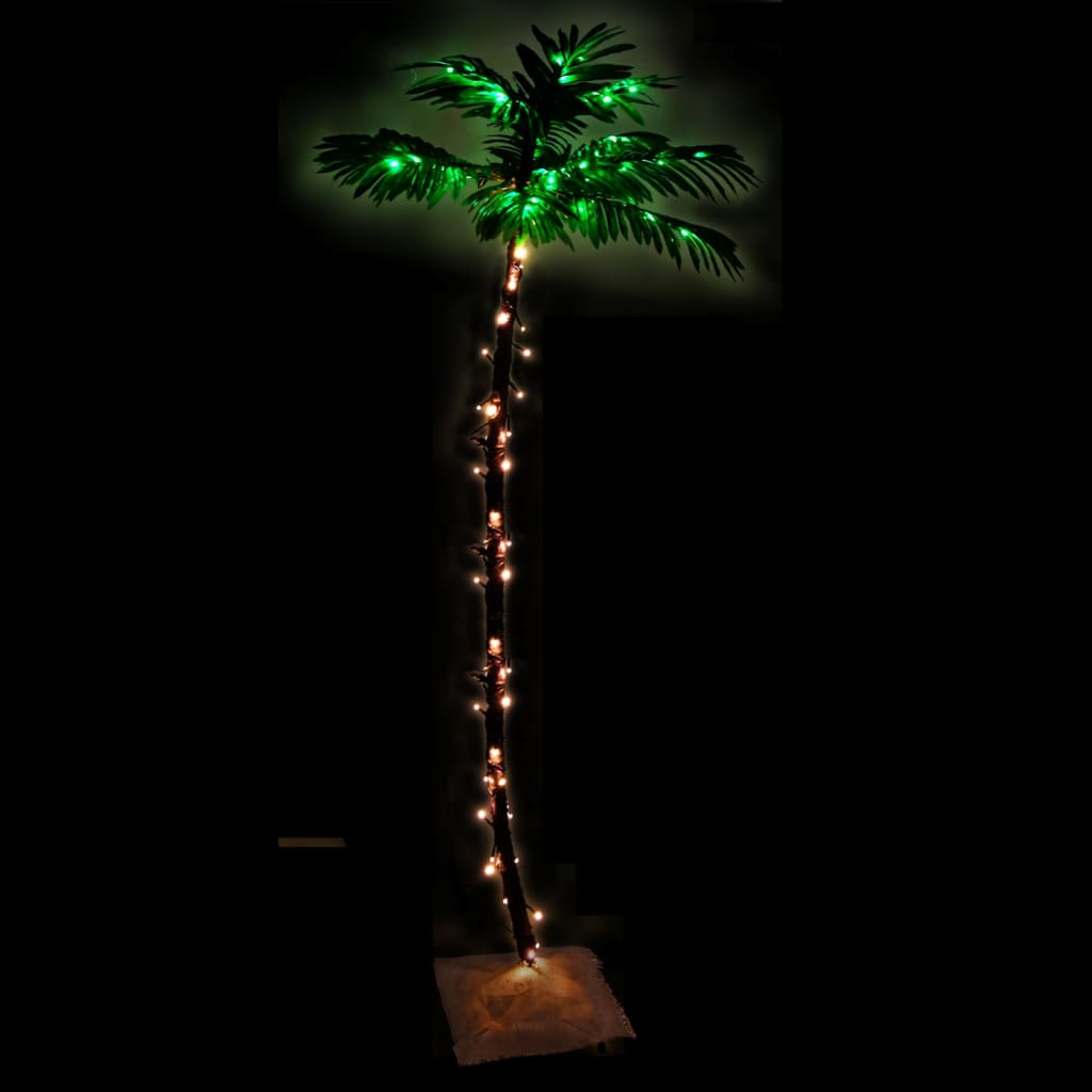 Palmier à LED 96 LED Blanc chaud 180 cm - XIOS