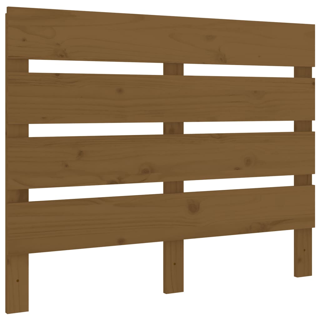 Tête de lit Marron miel 100x3x80 cm Bois massif de pin - XIOS