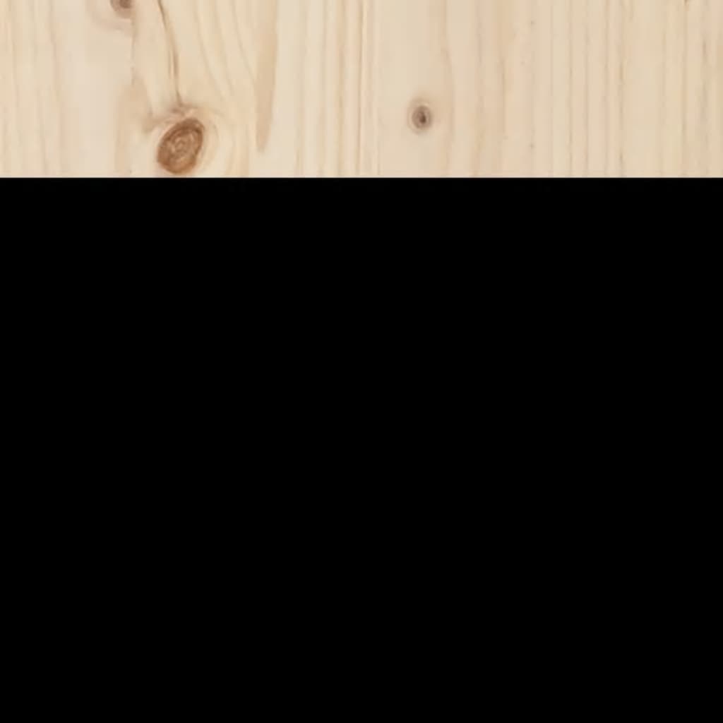 Tête de lit 75x3x80 cm Bois massif de pin - XIOS