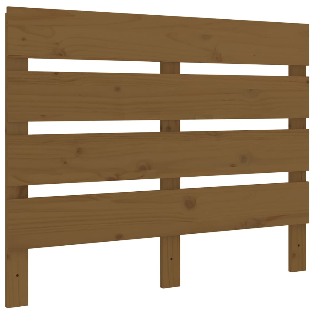 Tête de lit Marron miel 75x3x80 cm Bois massif de pin - XIOS
