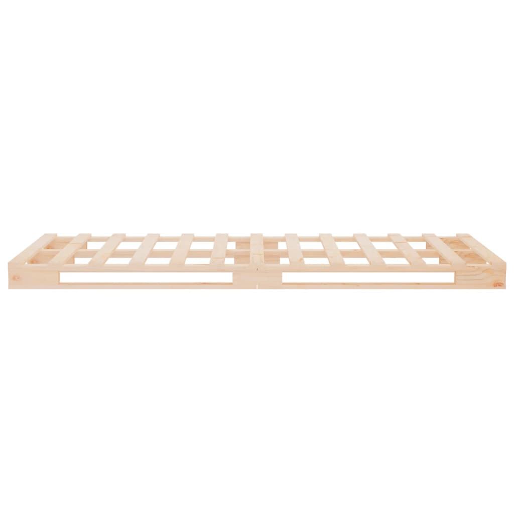 Lit de palette 90x190 cm Bois de pin massif Simple - XIOS