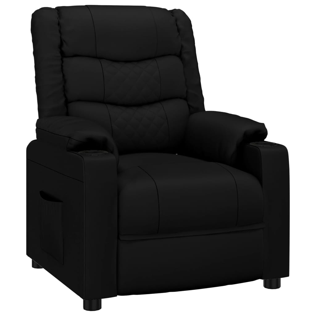 Fauteuil inclinable Noir Similicuir - XIOS