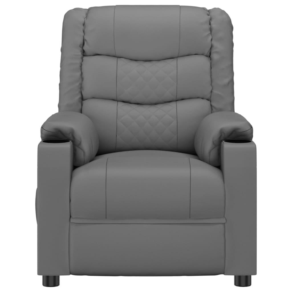 Fauteuil inclinable Gris Similicuir - XIOS