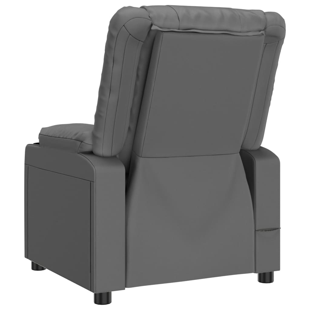 Fauteuil inclinable Gris Similicuir - XIOS