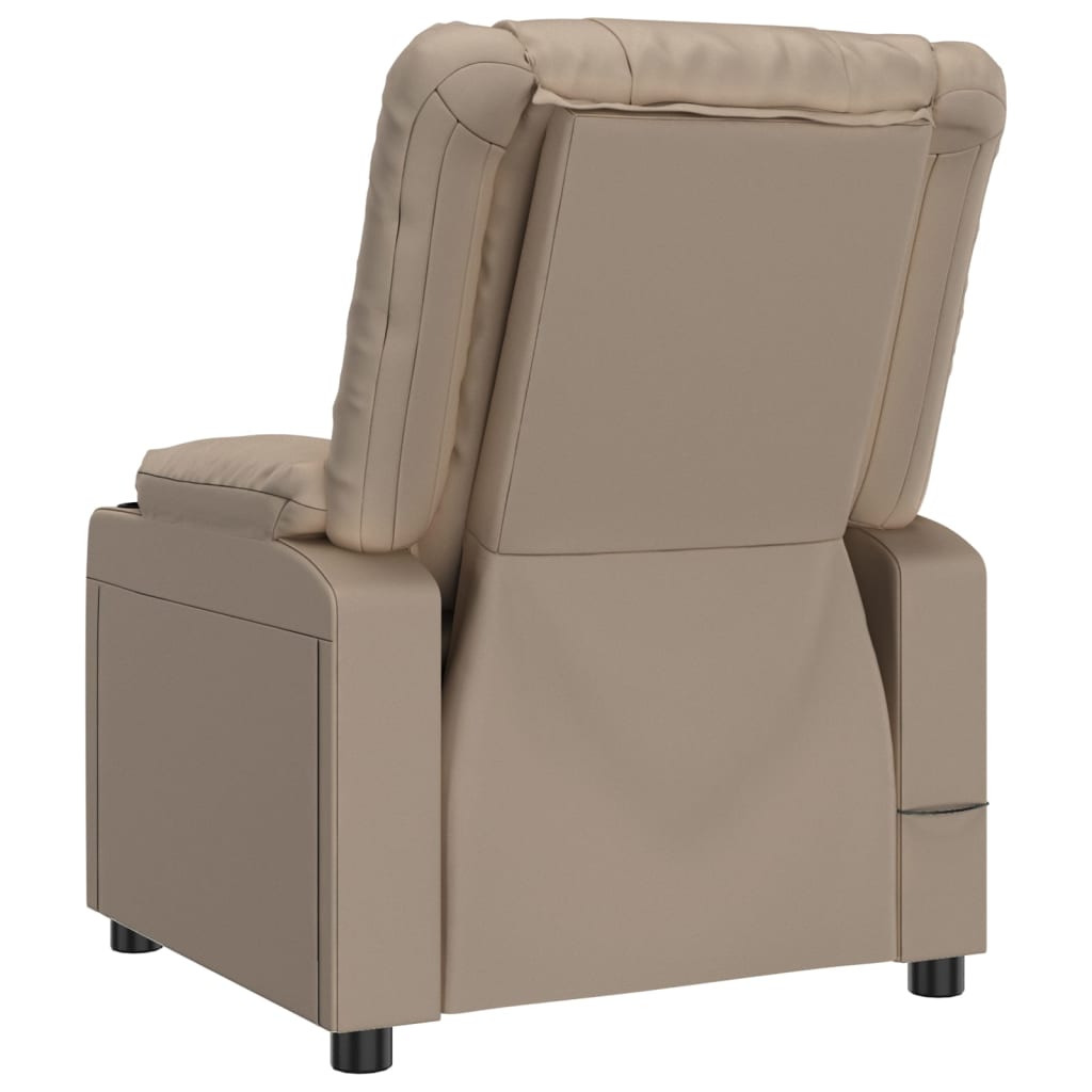 Fauteuil inclinable Cappuccino Similicuir - XIOS