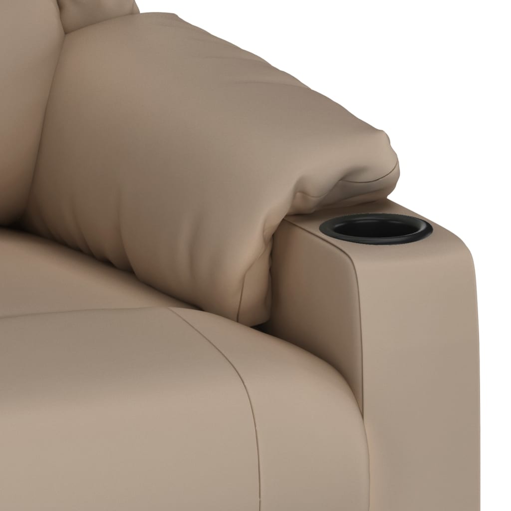 Fauteuil inclinable Cappuccino Similicuir - XIOS