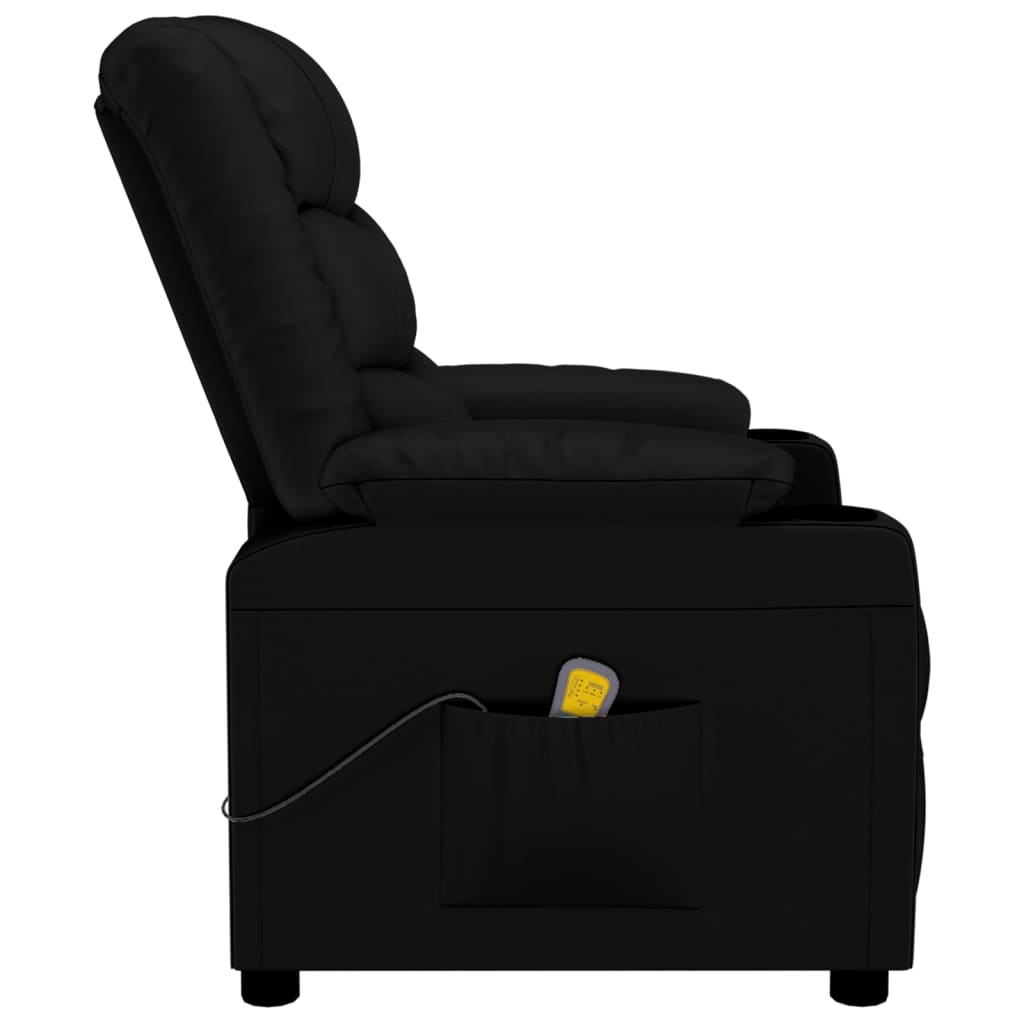 Fauteuil de massage Noir Similicuir - XIOS