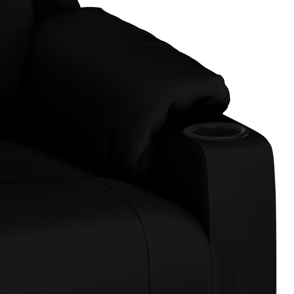 Fauteuil de massage Noir Similicuir - XIOS